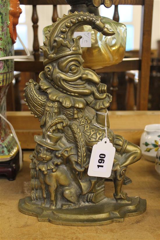 Oil lamp & Punch door stop